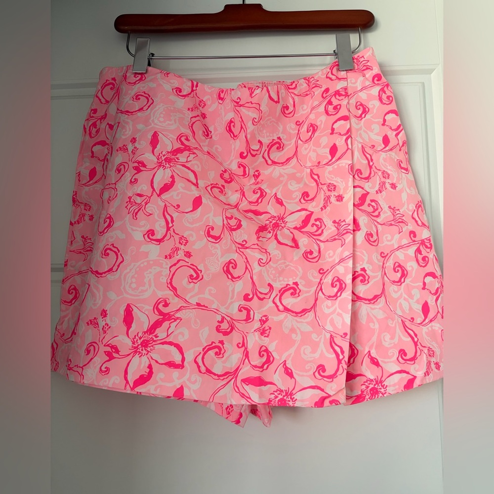 Lilly Pulitzer Alicent Skort- Flamingle